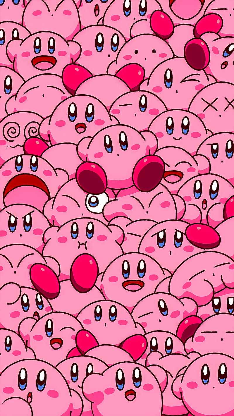 Kirby 2ds 3ds game switchgame retro cutekirby galaxy cute ds HD phone  wallpaper  Peakpx