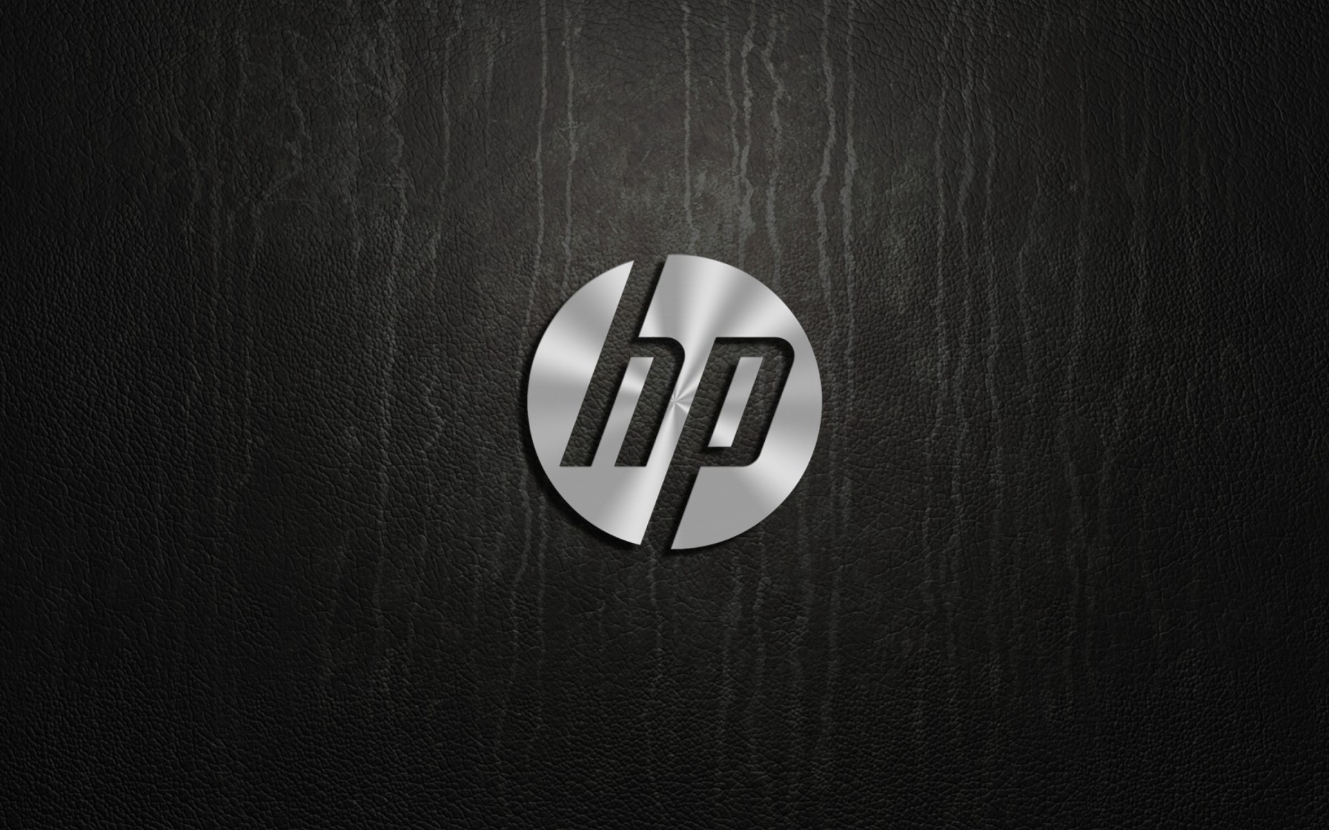 HP Dark Logo Wallpaper for Widescreen Desktop PC 1920x1080 Full HD