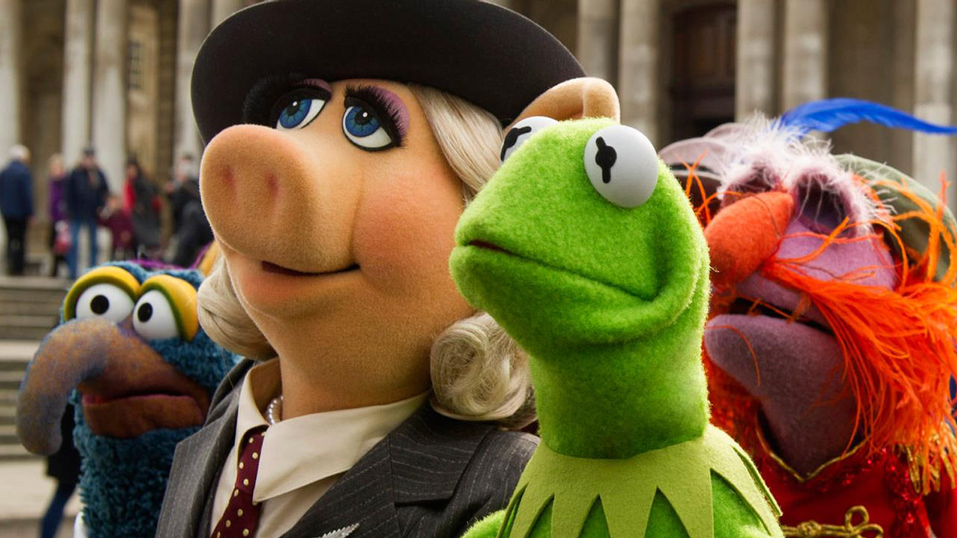 Miss Piggy Kermit Gonzo Muppets Most Wanted Movie HD Wallpaper