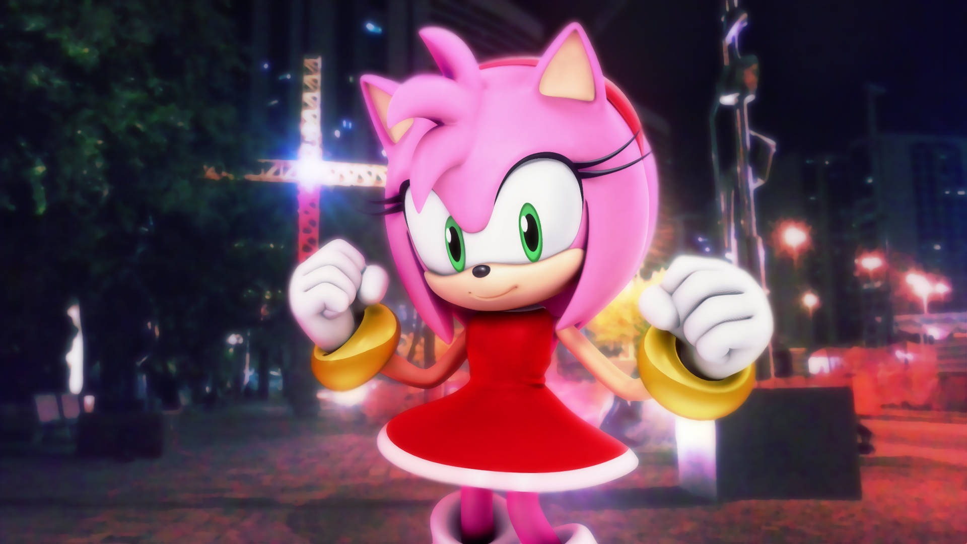 Amy Rose Wallpaper