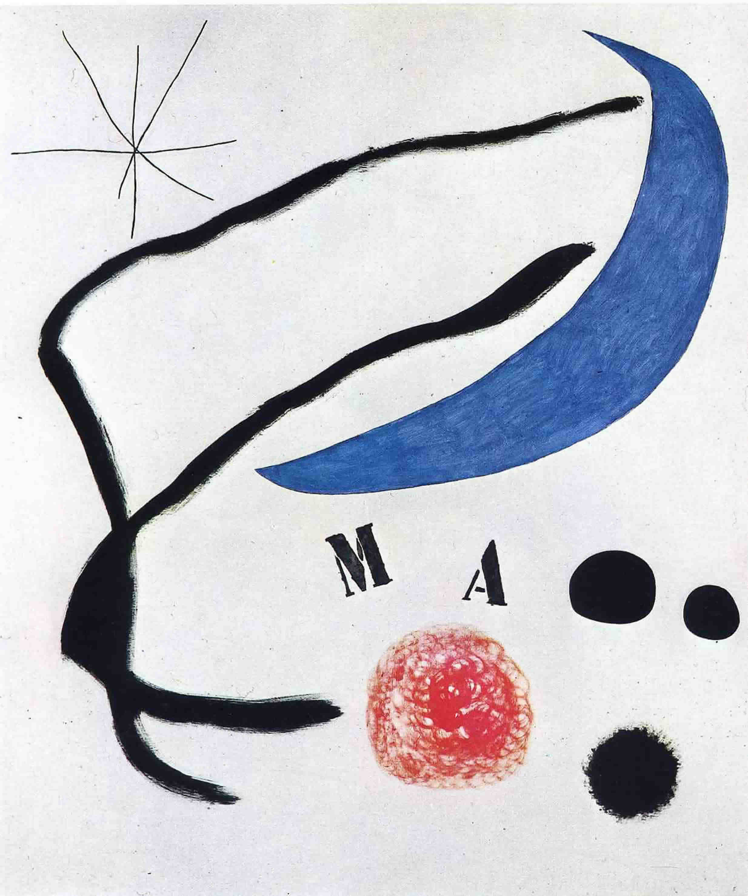 Poem Joan Miro Wallpaper Image