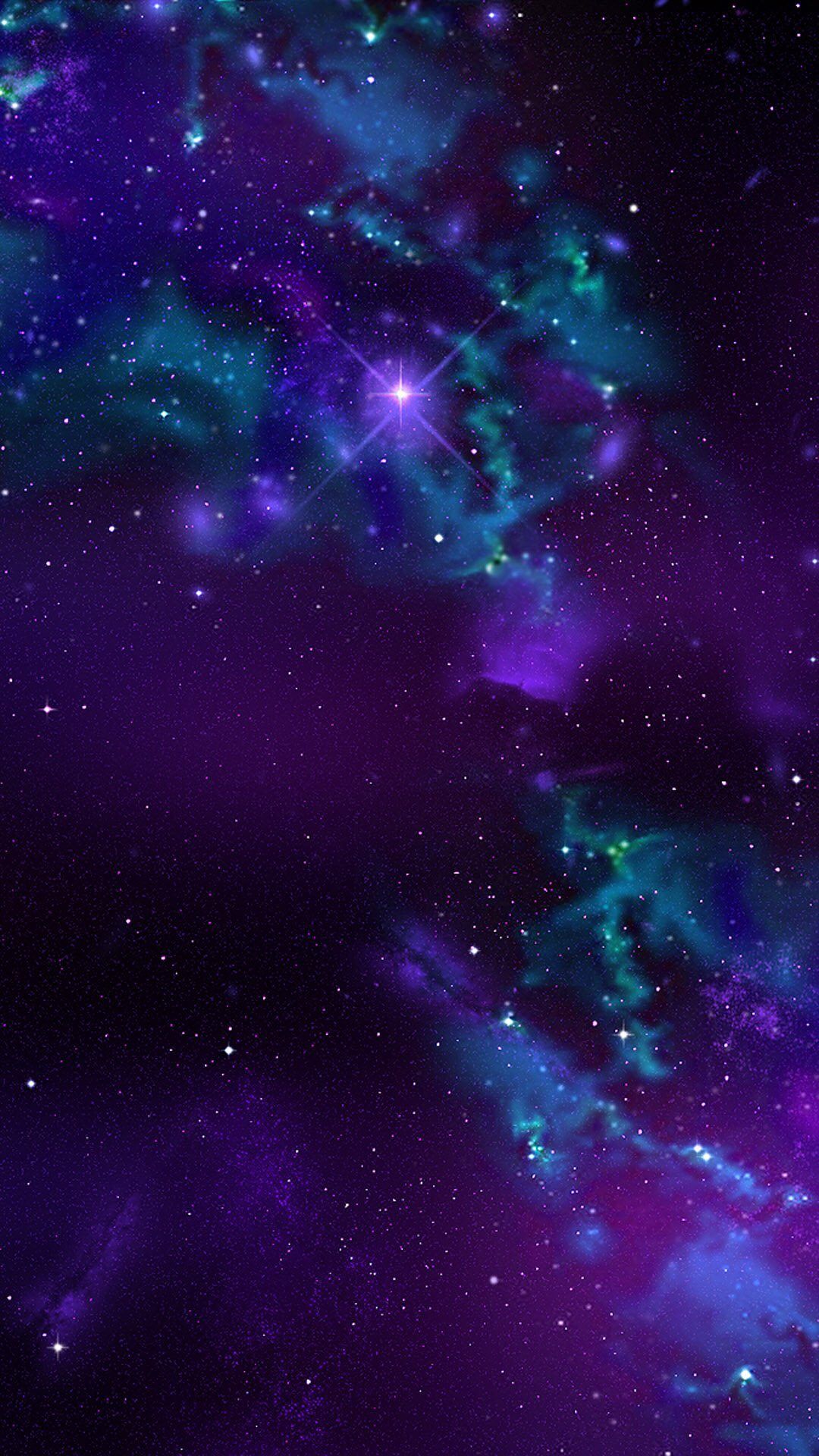 Galaxy iPhone Background Wallpaper