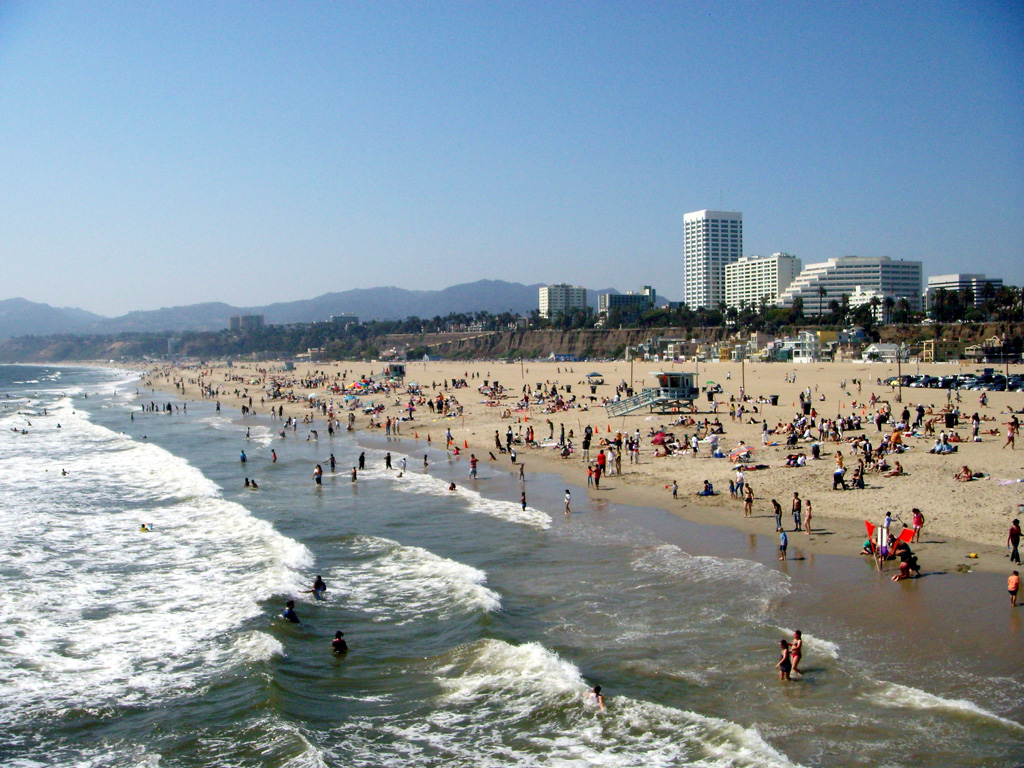 Santa Monica Beaches Showers Oil Spill