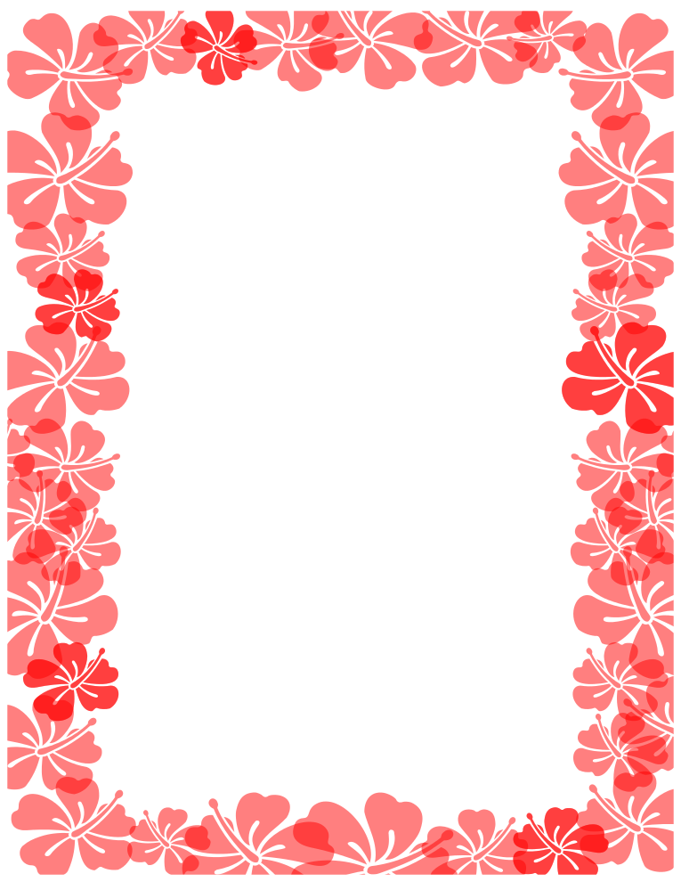 Hibiscus Wallpaper Border Full HD Clip Art Library
