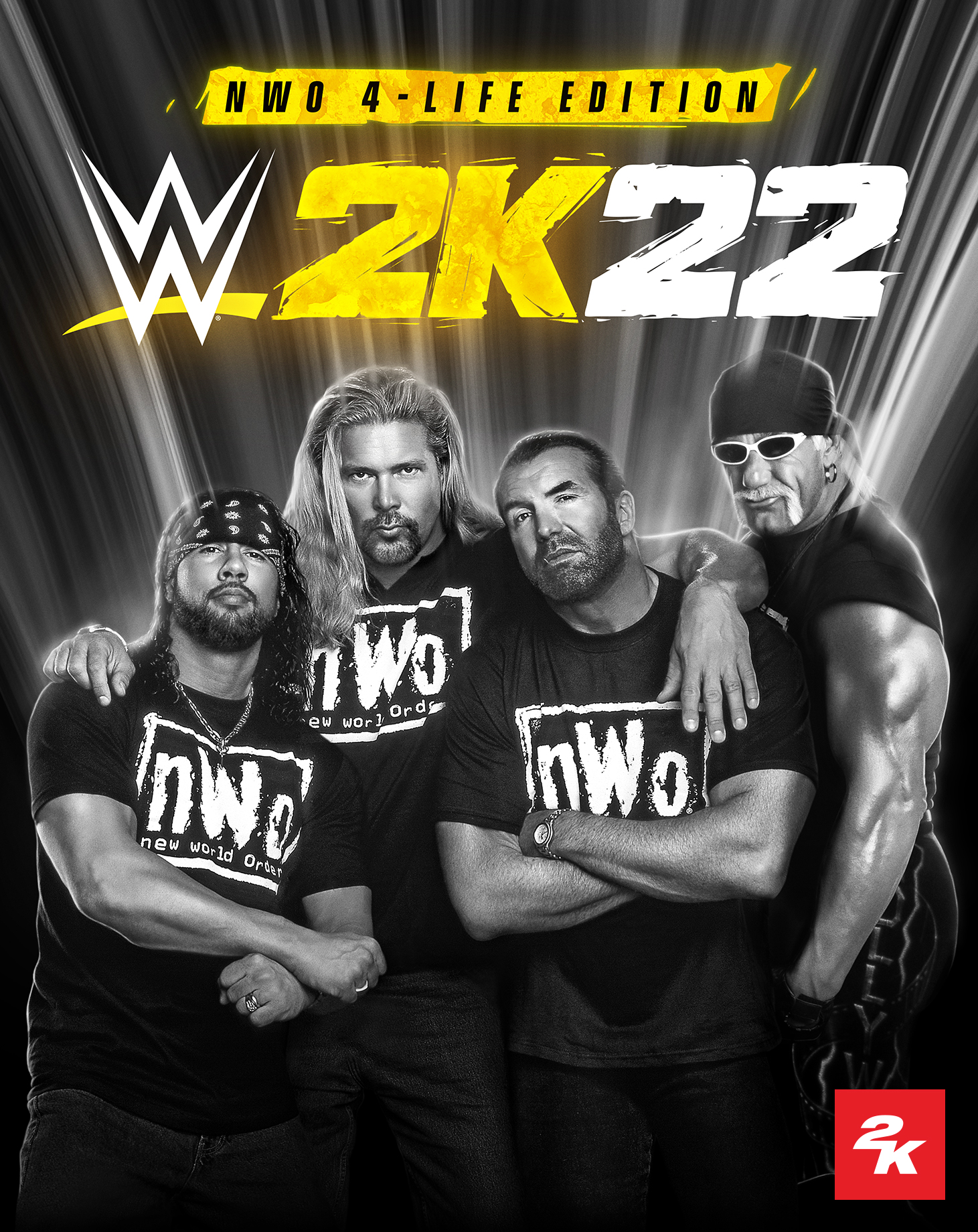 Wwe 2k22 Cover Art Standard Deluxe Nwo Life Editions