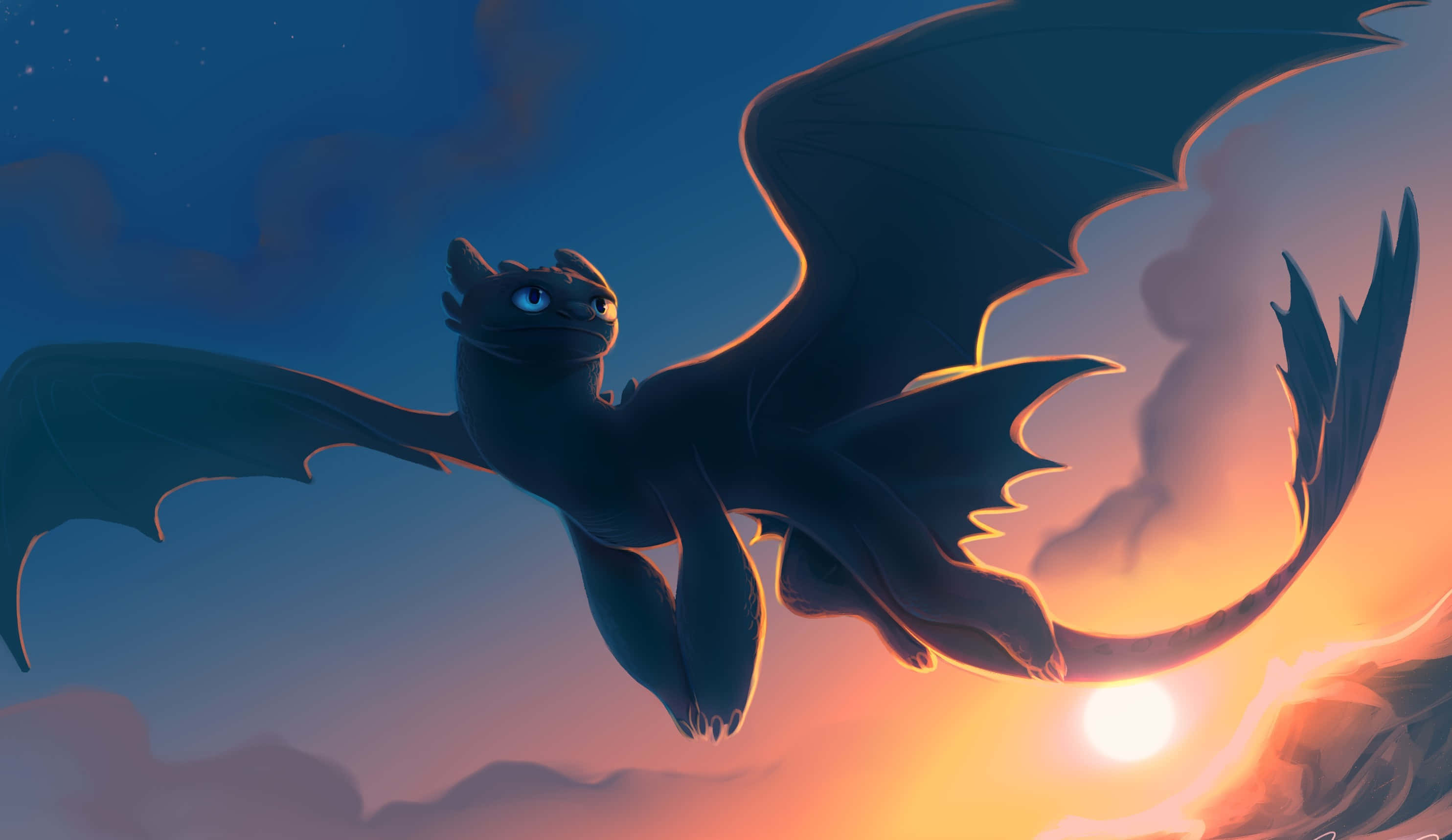 Train Your Dragon Ultra HD Wallpaper 4k
