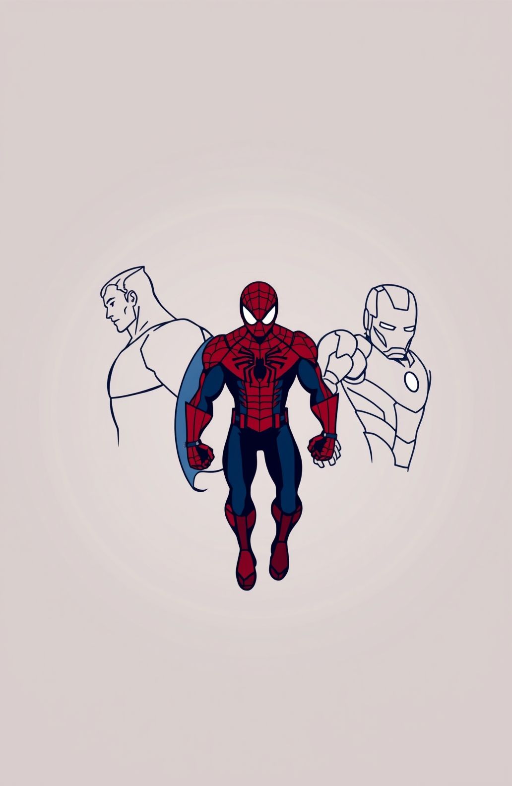 Minimalist Marvel Wallpaper