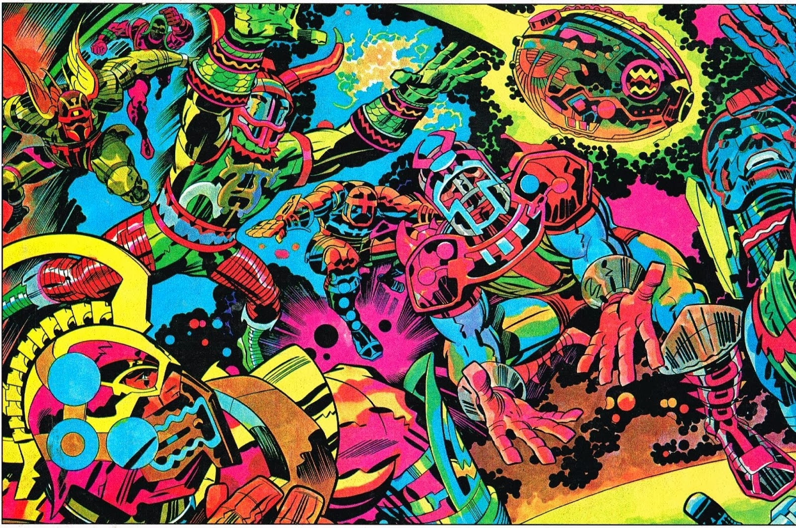 It S Super Bowl Sunday This Is What Jack Kirby Envisioned