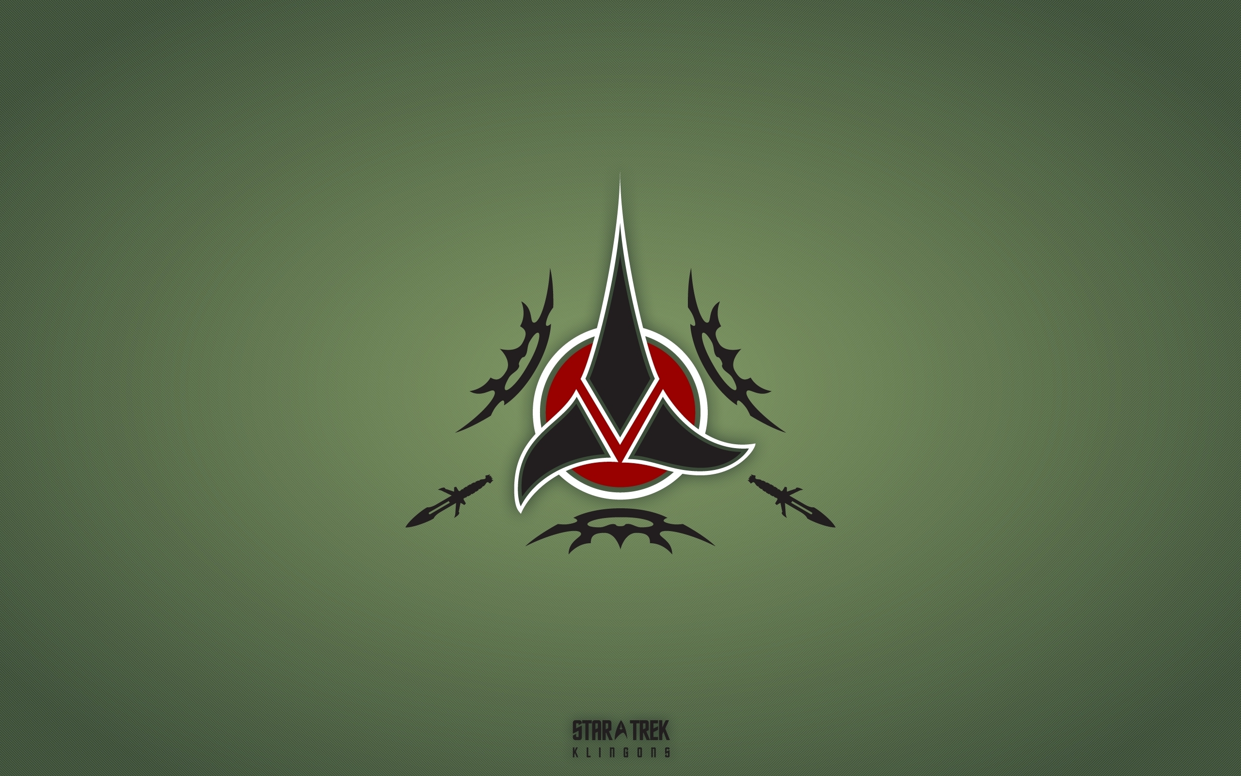 Green Star Trek Klingons HD Wallpaper