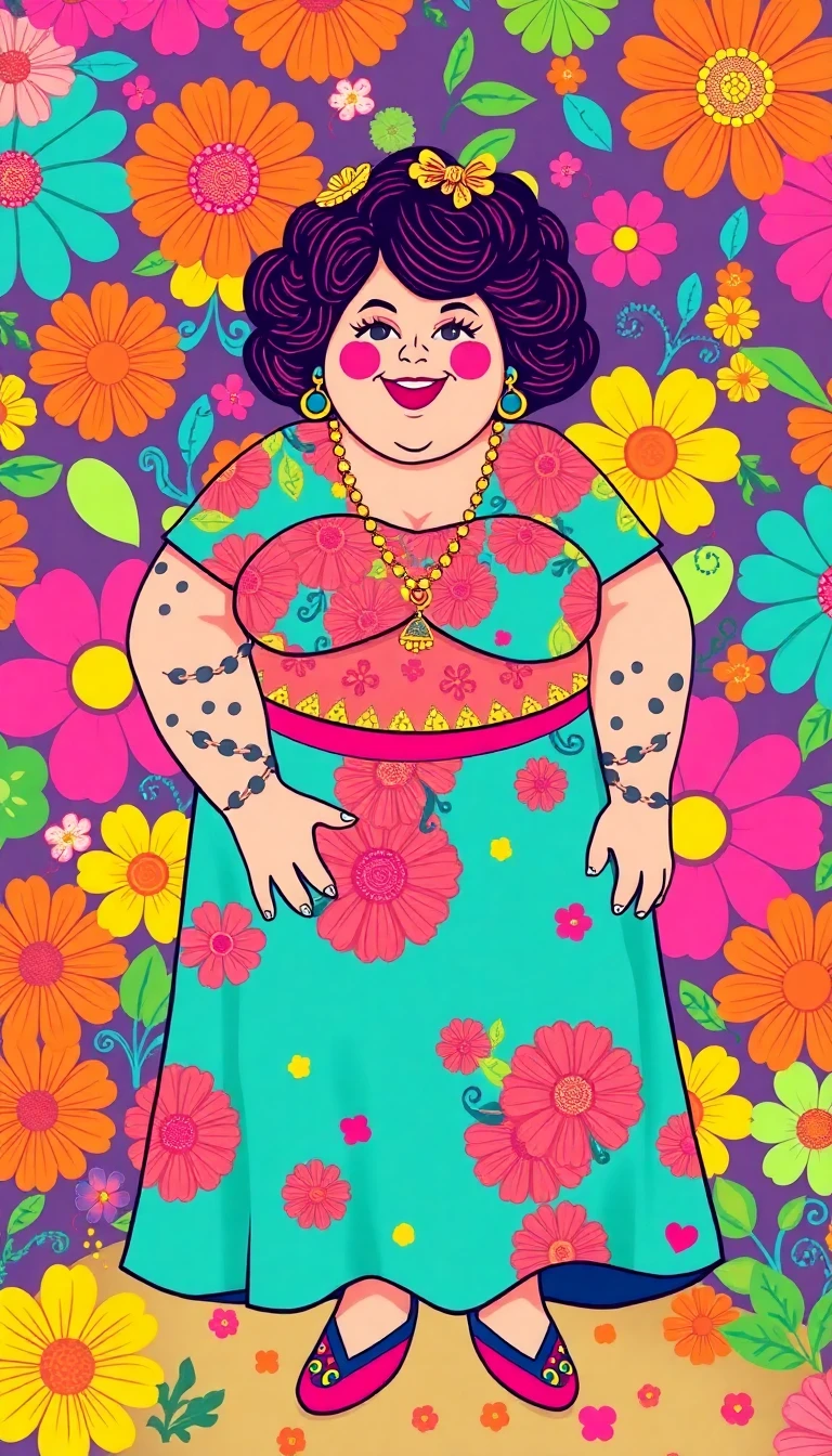 Fat Lady Wallpaper