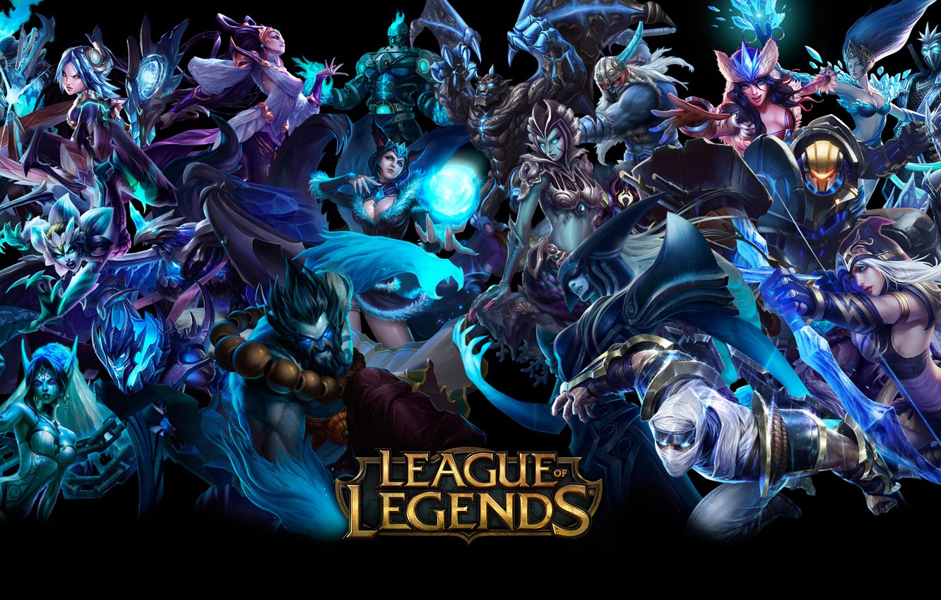 Wallpaper Lol Heroes League Of Legends Moba Esports Image For