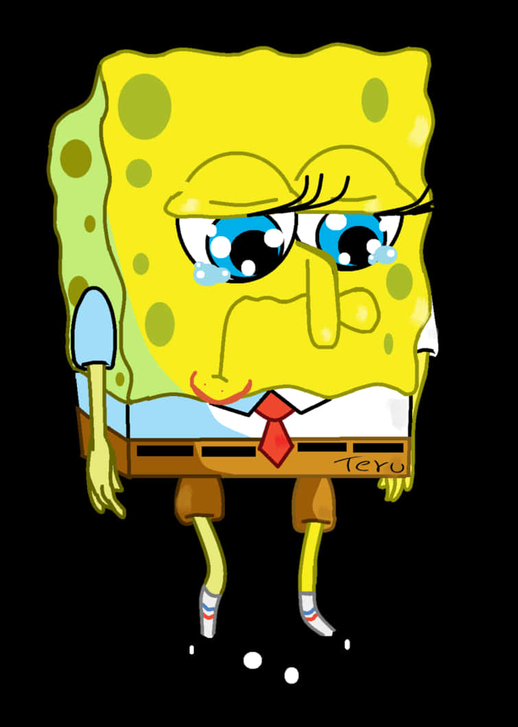 Spongebob Crying Wallpaper