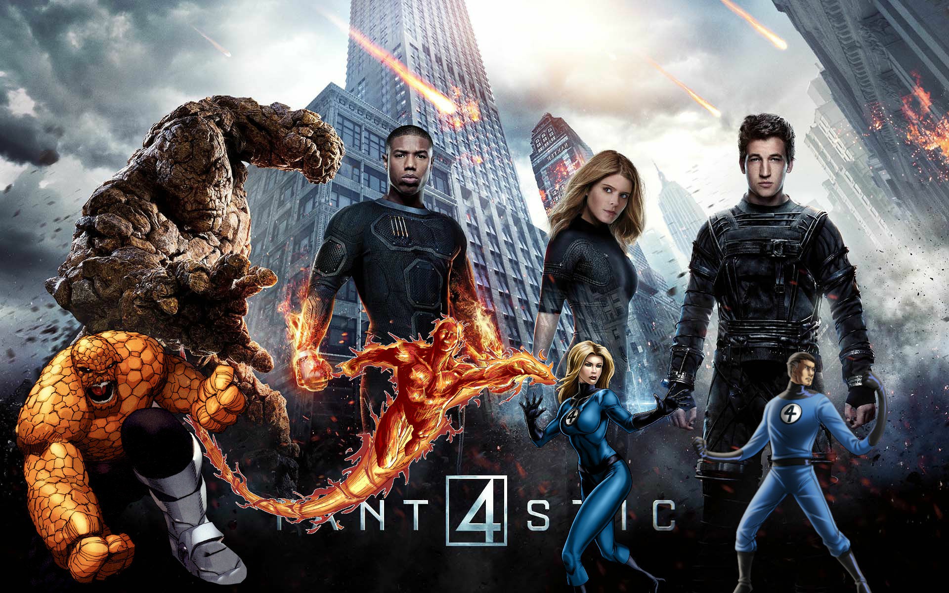The Fantastic Four HD Wallpaper