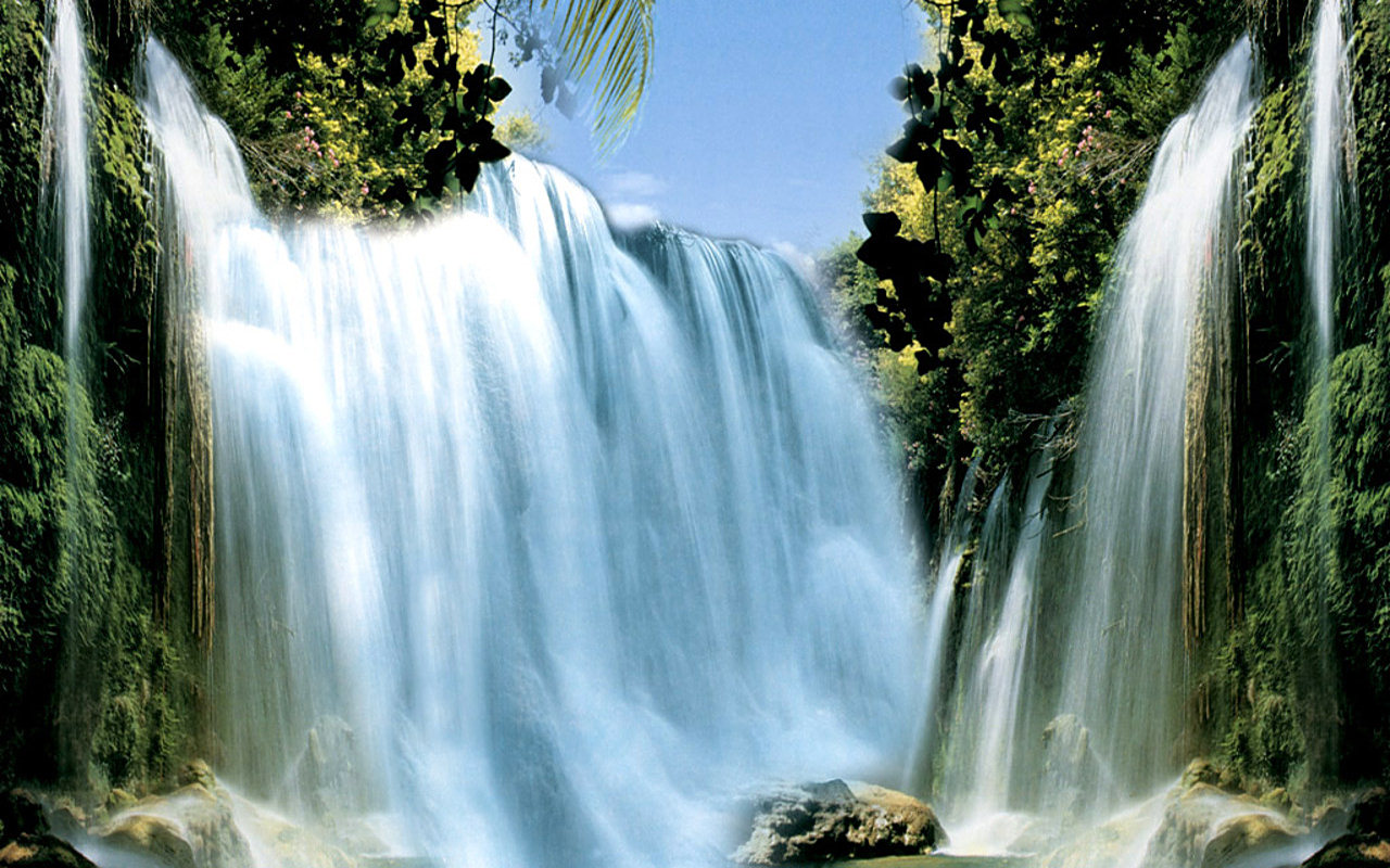 Waterfall Which Is Also Called Qiulunmei Lu Falls The
