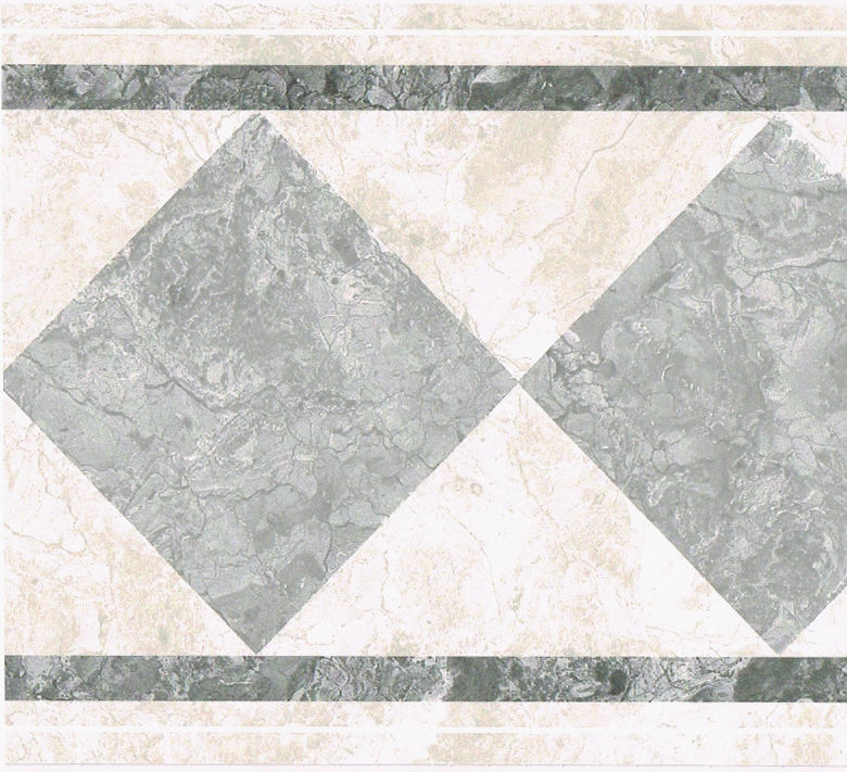 Room Wall Paper Border Modern Marble Gray Diamond Wallpaper