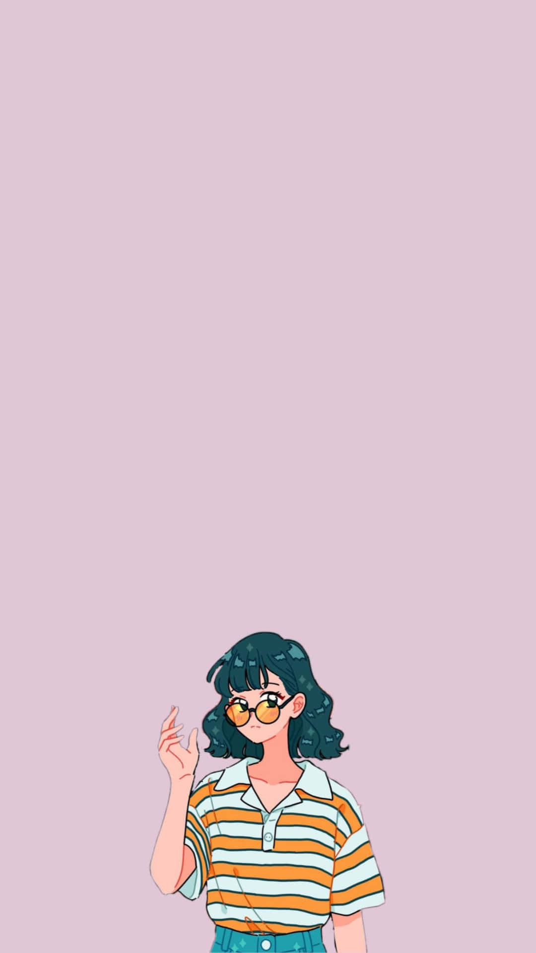 Vintage Girl Aesthetic Wallpaper