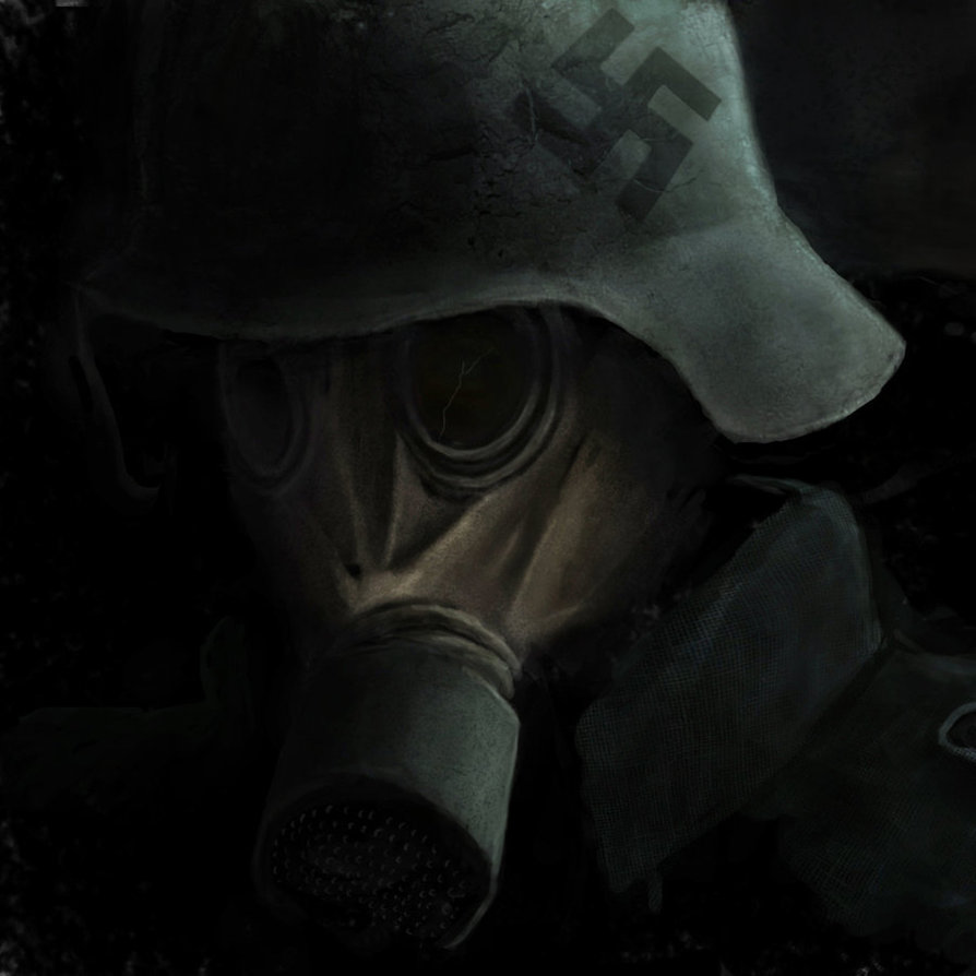 Scary Gas Mask Wallpaper Nazi With Gasmask By Jonake920