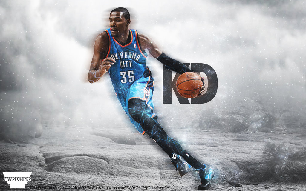 Kevin Durant Game Day Poster By Ammsdesings