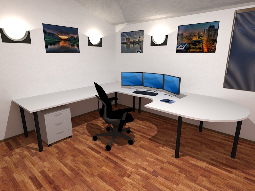 Free download ideas and photos of feng Wallpaper office layout gallery