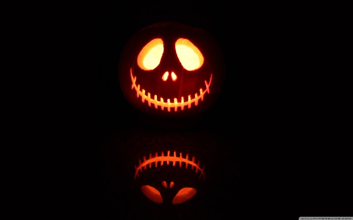 Scary Jack Lantern Happy Halloween Desktop Wallpaper