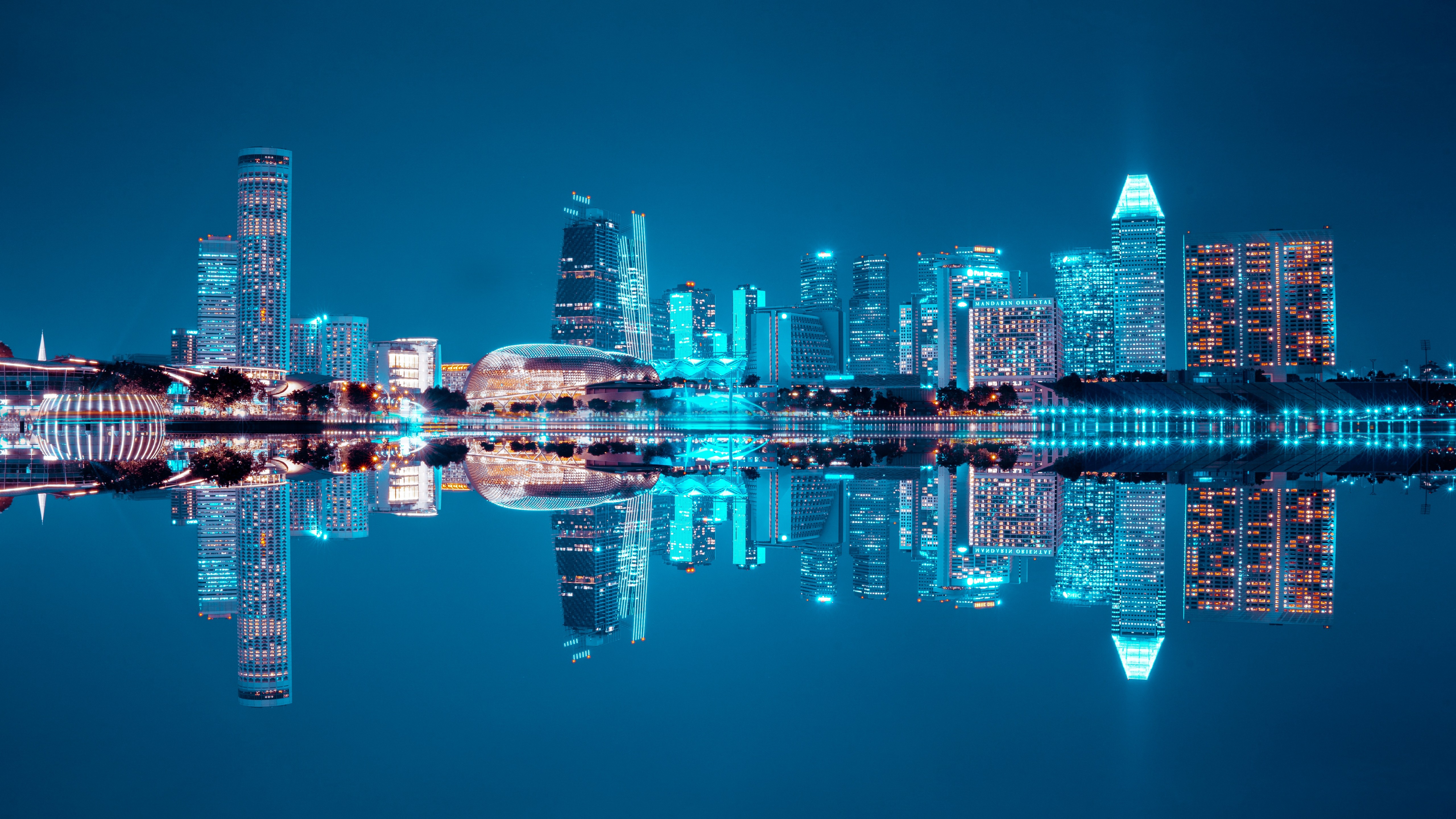 Night Cityscape 5k Wallpaper HD