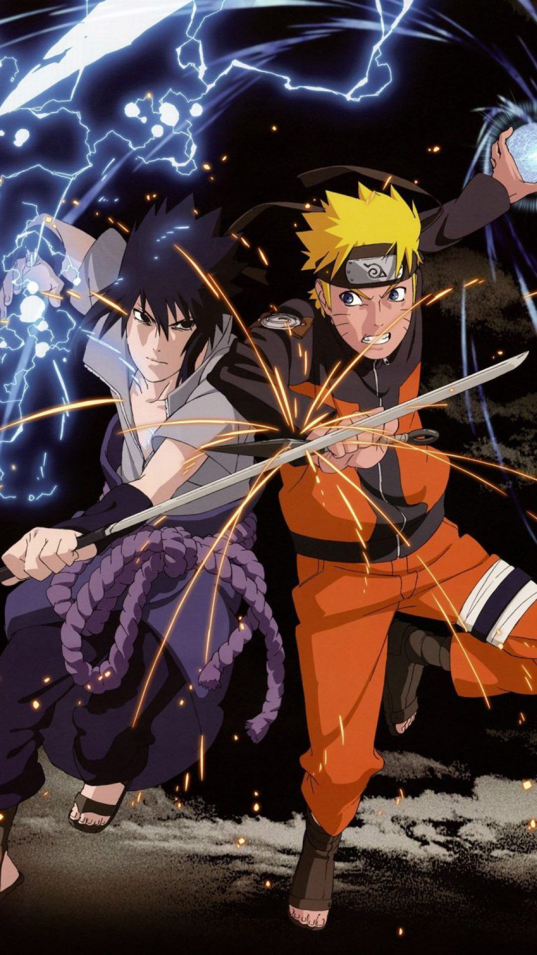 Naruto Vs Sasuke iPhone HD phone wallpaper  Pxfuel