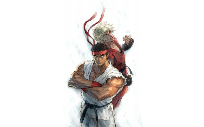 Street Fighter Ryu Ken Wallpaper
