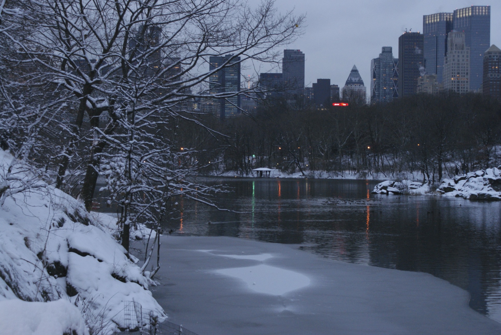 Pin Central Park Winter New York City Wallpaper Hd Image On