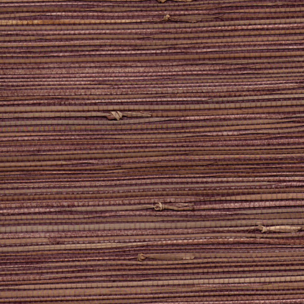 Grasscloth Wall Coverings Aubergine Natural Wallpaper