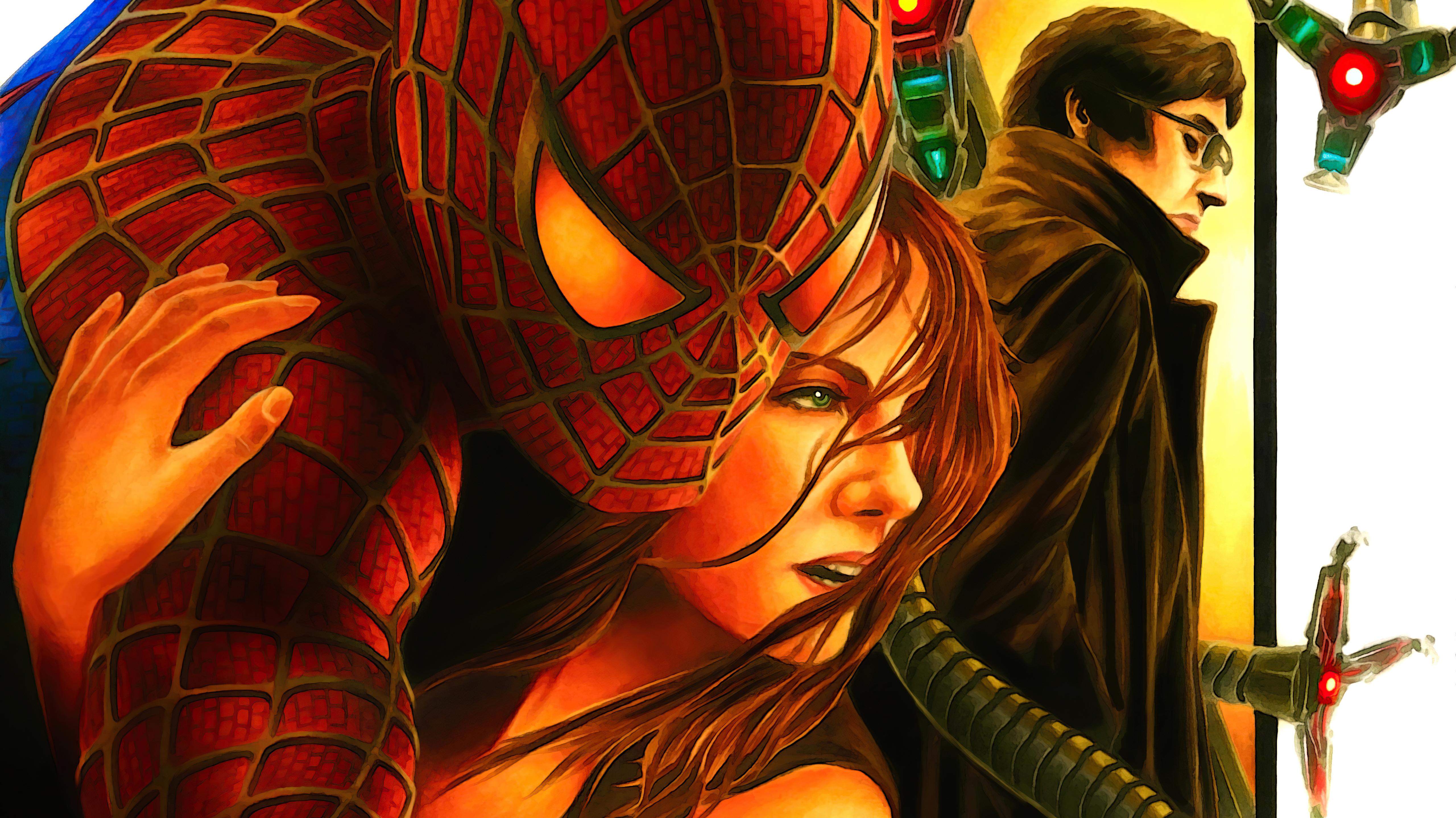 Spiderman And Mary Jane Poster Wallpaper HD Superheroes