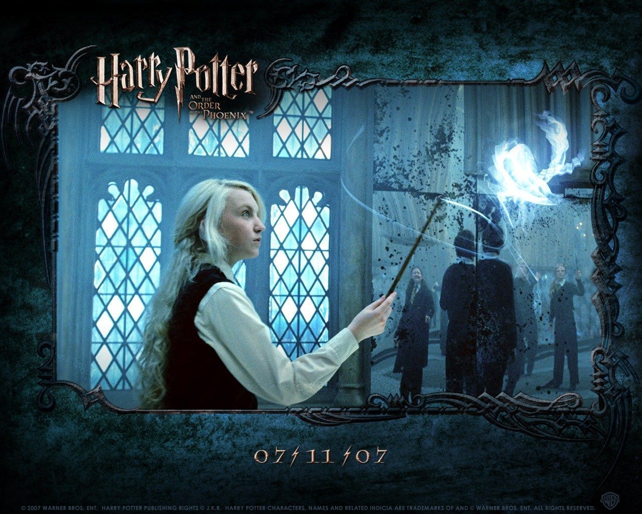 Luna Lovegood Harry Potter Wallpaper