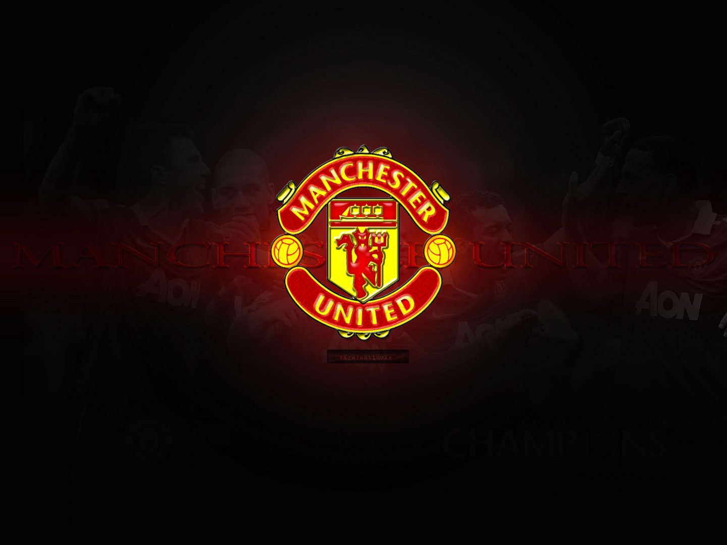 Desktop Wallpaper Manchester United Logo Iwallscreen