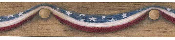 Narrow Americana Draped Flag Wallpaper Border 245b57499 Clearance