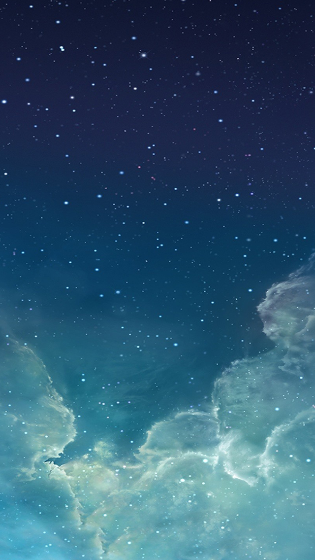 Starry Night Sky iPhone 5s Wallpaper