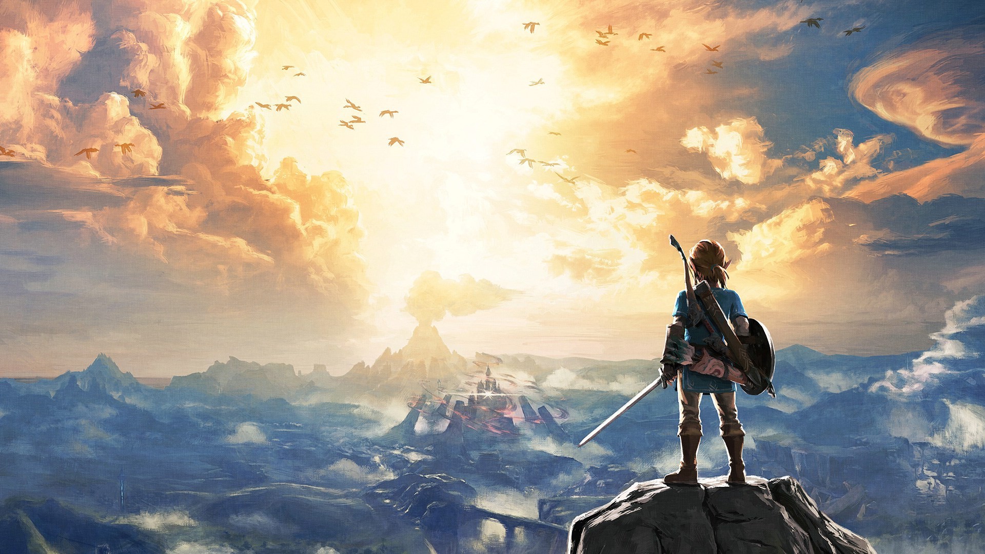 The Legend Of Zelda Breath Wild HD Wallpaper And