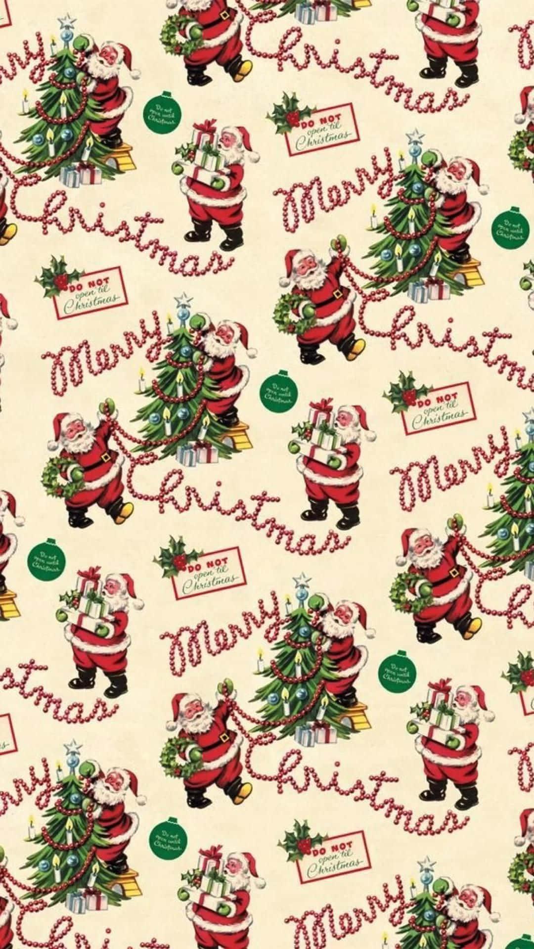  Vintage Christmas Wallpapers