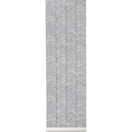 Ferm Living Herringbone Wallpaper Tapet