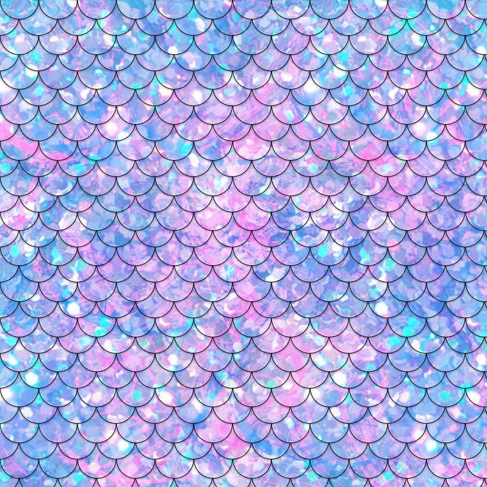 Mermaid Pattern Wallpaper Top Background