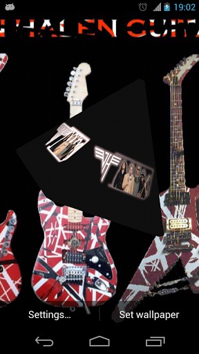 Your Favorite Van Halen Logo To Phone 3d Live Wallpaper
