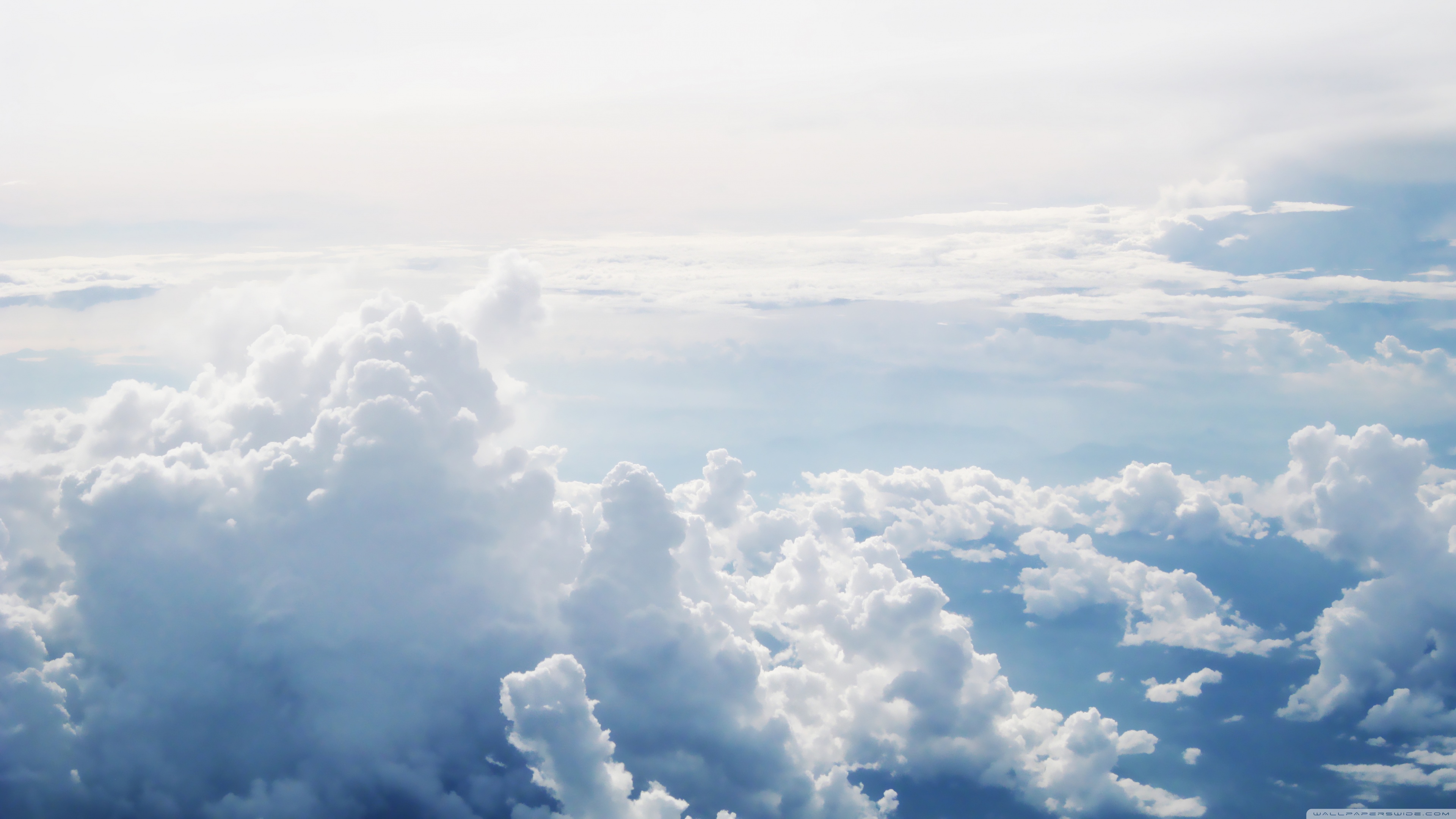 Clouds Aerial Photography Ultra HD Desktop Background Wallpaper