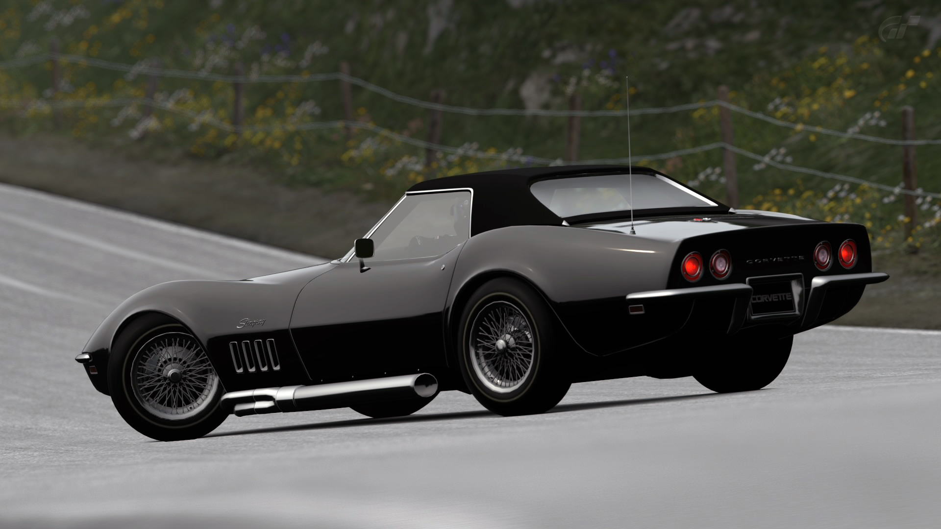 Chevy Corvette Stingray C3 Convertible Gt6 By Vertualissimo On