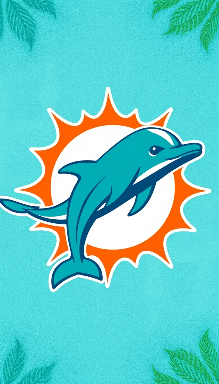 🔥 Download Miami Dolphins Logo Wallpaper by @amay59 | Miami Dolphins ...