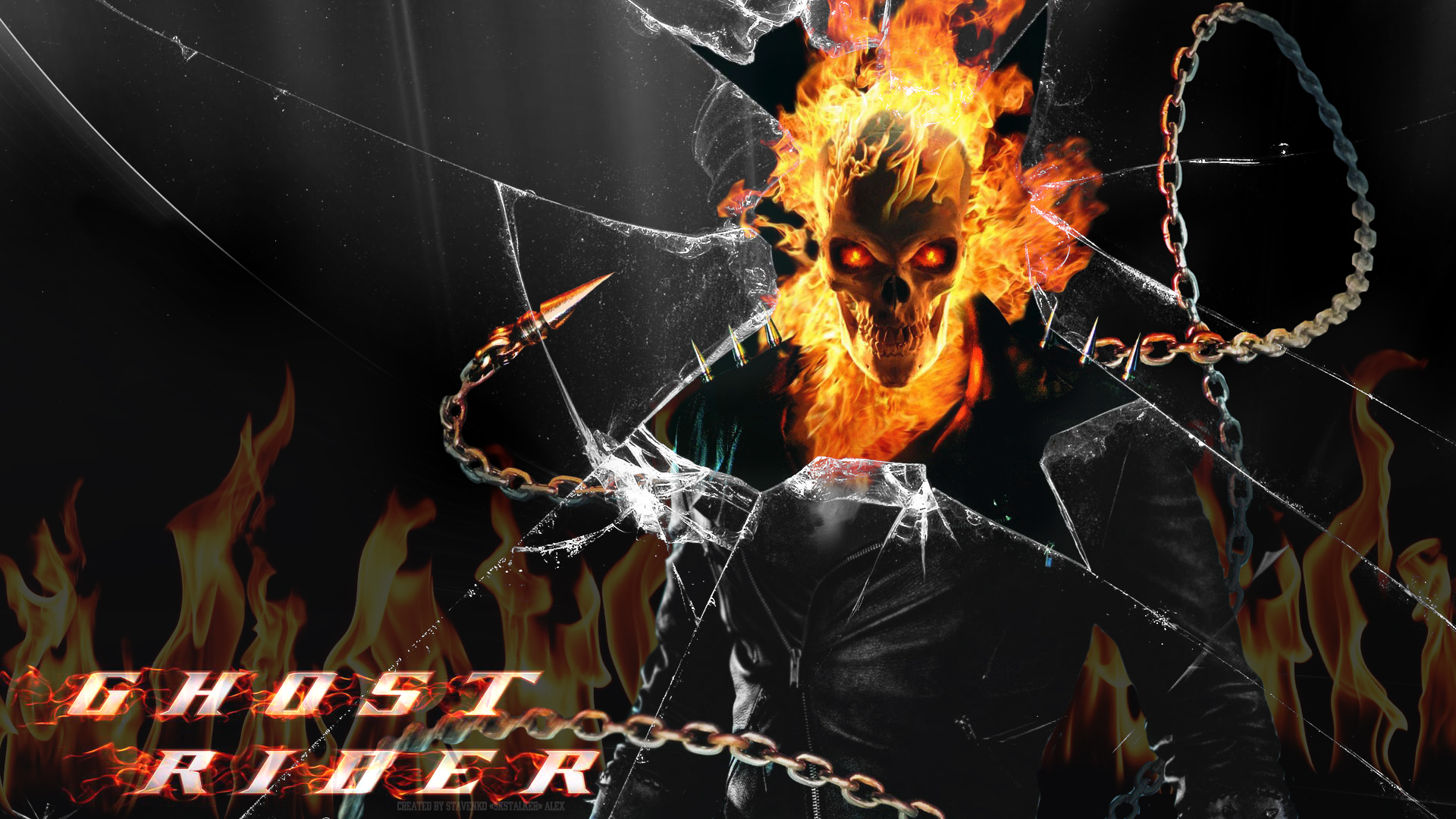 Ghost Rider Wallpaper 1080 by SKstalker on