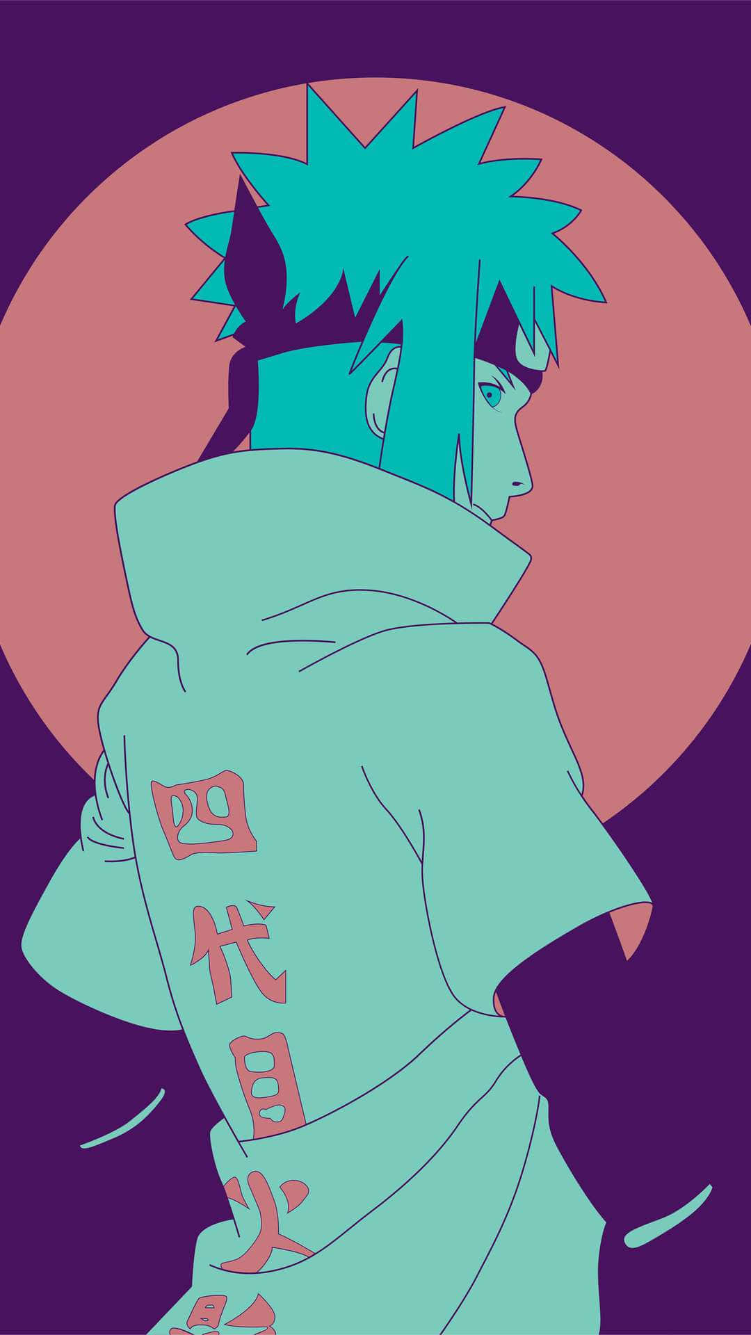 Get The Technology From Minato With Amazing iPhone Wallpaper