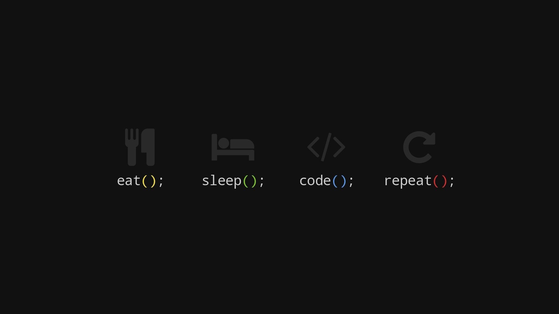 Minimalist Coding Wallpaper Top