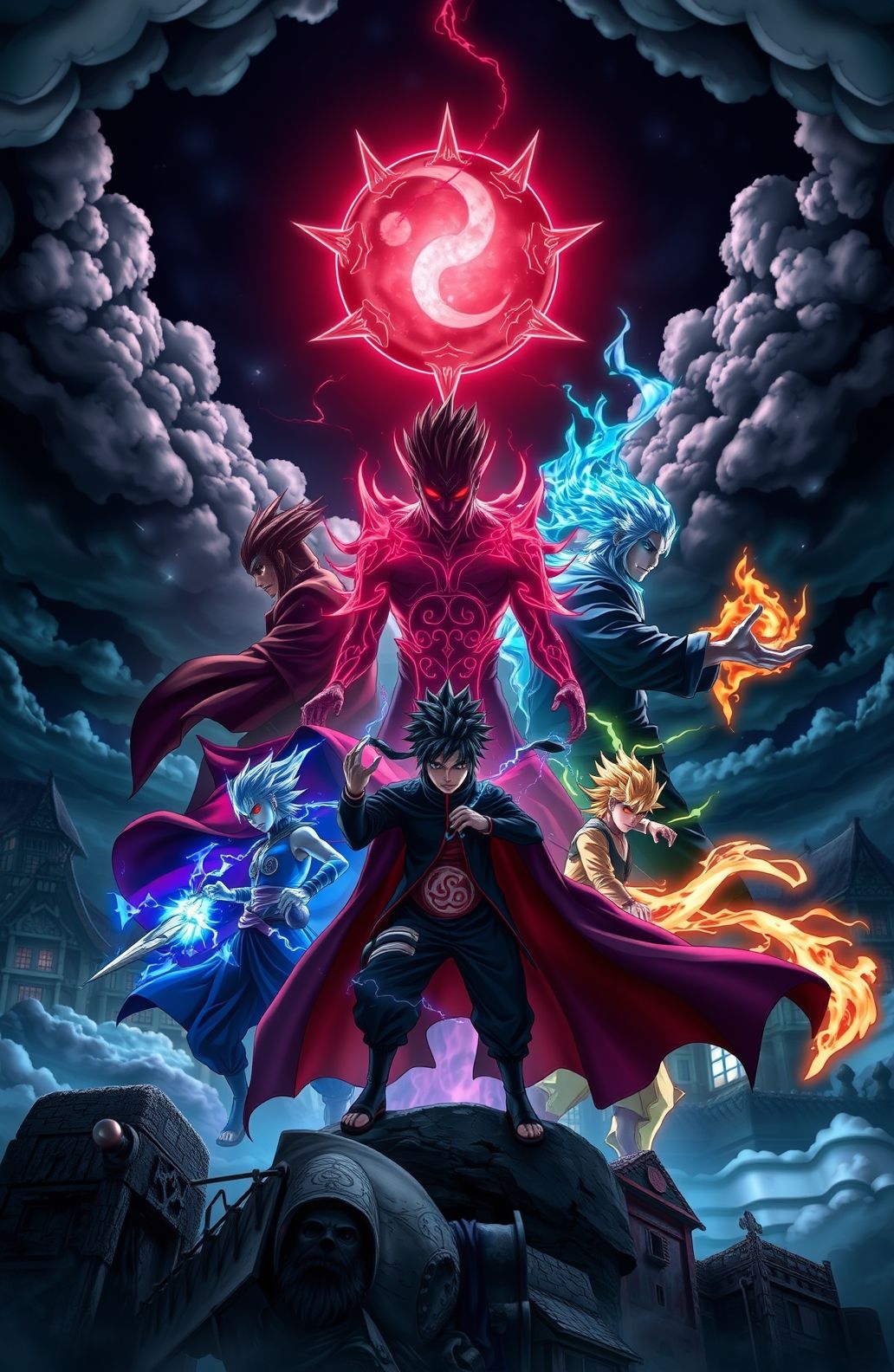Six Paths Of Pain Wallpaper