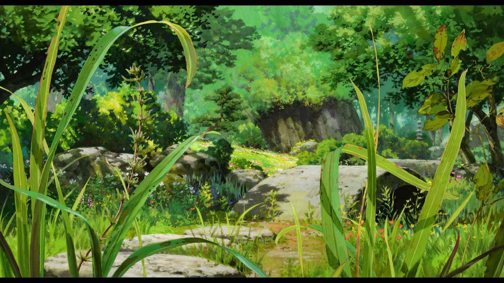 Anime Forest Wallpaper H Z Scenery Artwork