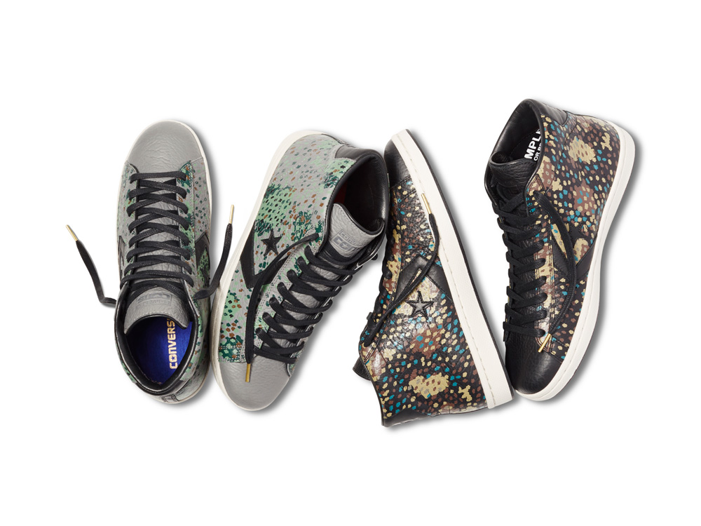 Cons Pro Leather Painted Camo Collection Kicks Slamonline