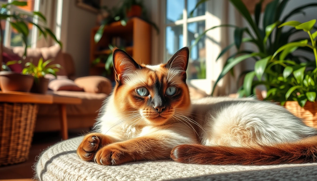 HD Wallpaper Siamese Cat