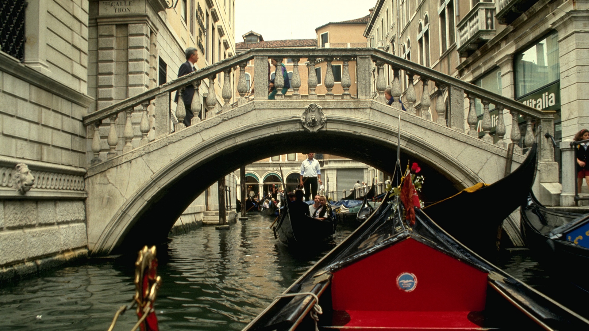 HD Wallpaper Italy Venice Gondola Veian